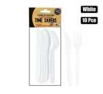 Cutlery Pl 10PCE Set 5XKNIVES+5XFORKS Marketplace Brits Bros