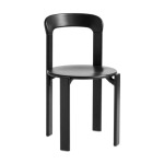 Enzo Chair Black Brown Walnut Grey - Grey