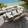 Greench Outdoor Patio Garden Dining Set - 6-SEATER