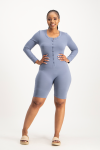 Evie Sleep Romper - Flintstone - L