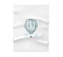 Blue Hot Air Balloon Fleece Blanket 70X100CM