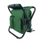Foldable Outdoor Fishing Chair With Insulated Cooler Bag