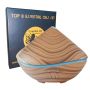 500ML Sand Dune Inspired Aromatherapy Diffuser With 8 Essential Oils Set