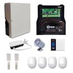 806 Wired Alarm Kit Incl 4 Indoor Pir's