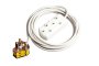 Extension Cord H/surge Protection Side By Side 10M