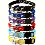 1PC Star & Moon Decor Cat & Dog Collar With Buckle & Reflective Strip