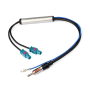 Car Radio Antenna Adaptor For Audi Adapter Compatible With Volkswagen