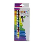 Khoki - Paint - Acrylic Set - Tubes - 12ML - 12 Colours