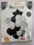 Black And White Balloon Pack