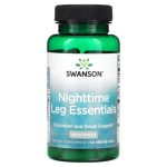Swanson Nighttime Leg Essentials - Vegetarian 60 Veg Caps Cosmetology.co.za
