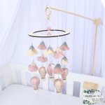 Cot Mobile Pink Air Balloon