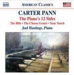 Carter Pann: The Piano's 12 Sides Cd Album