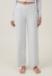 Cotton On Super Soft Asia Fit V Front Pant - Light Grey Marle