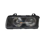 Bmw E36 3 Series Headlight Electric With Projector Black Left 92-94