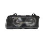 BMW E36 3 Series Headlight Electric With Projector Black Left 92-94 - Spares Direct