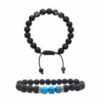 Killer Deals Aromatherapy Lava Stone Essential Oil Diffuser Bracelets - Best Bargains Online