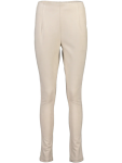 Cream Slim Fit Pants - XS Brown
