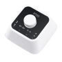 Rechargeable Wireless Foot Switch For Tablet Smartphone E-books White