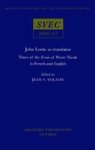 John Locke As Translator: Three Of The Essais Of Pierre Nicole Paperback