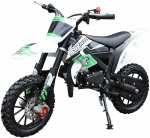 Syx Moto 2023 50CC 2 Stroke 3HP Mini Dirt Bike - Green & White
