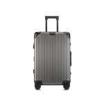Suitcase Silver & Black