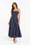 Strappy Maxi Dress - XXL / Navy