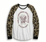 Milwaukee Born For Speed Camo Eagle Long Sleeve Shirt