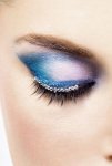 Black White Rhinestone Eyelashes