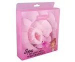 Spa Headband Wristband & Hair Clip Set