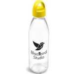 Kooshty Swing Glass Water Bottle 650ML Yellow