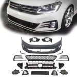 Vw Caddy Upgrade Conversion Hybrid Front Bumper Complete Golf 7.5 GTI Style 15-21