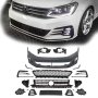 Vw Caddy Upgrade Conversion Hybrid Front Bumper Complete Golf 7.5 GTI Style 15-21
