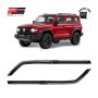 Gwm Tank 300 2024+PRO Shield Premium Smoked Windshields With Chrome Trim 4 Piece Set