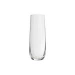 Stemless Glass Champagne Flute