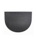 Rustic Round Japi Planter Click For Details - Medium JVRR45 450MM Width X 350MM Height / Lead