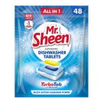 Mr Sheen Dishwasher Automatic Tablets 48 Units Livestainable