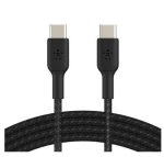 Belkin Boostcharge 1M Braided Usb-c To Usb-c Cable - Black
