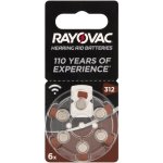 Rayovac Hearing Aid 6 Pack