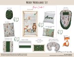 Cot Duvet Bedding Woody Woodlands Set