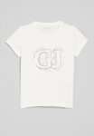 Guess Short Sleeve T-Shirt - Cream White