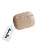 Leather Case Compatible With Airpods 4 Khaki