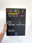 Back To School Chalkboard - Afrikaans