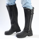 Pierre Cardin Remi Fur Lined Boot - Black - 8