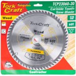 Tork Craft Blade Contractor 230 X 60T 30 1 20 16 Circular Saw Tct