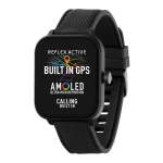 Series 44 Amoled Black Gps Sports Smart Calling Watch