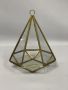 Pyramid 13.5CMX13.5CMX15CM Gold