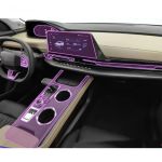 Meuoada Car Interior Film Dashboard Piano Board Shift Center Console Anti-scratch Transparent Tpu Ppf Accessoriesfor Changan CS5