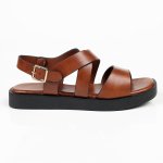 Madison Thong sling Sandal - Tan - 8