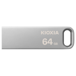 Transmemory U366 64GB USB 3.2 Gen 1 Metal Type-a Flash Drive Silver LU366S064GG4