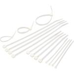 Motoquip Assorted Sizes Cable Ties White 75PC 75PCE White